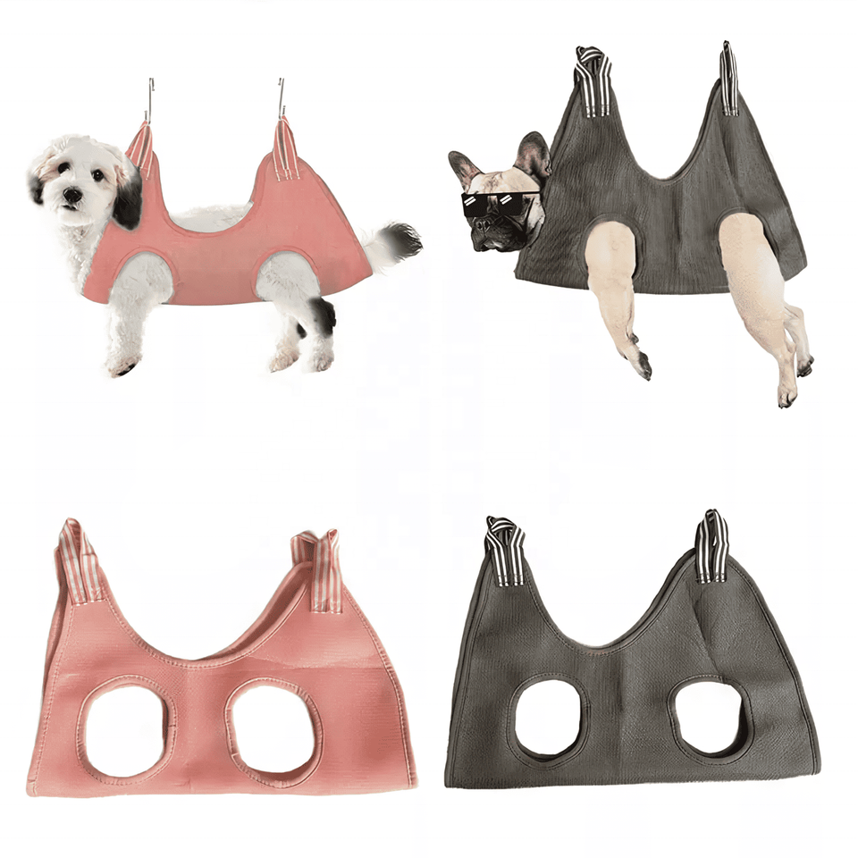 Multifunctional Pet Grooming Hammock - Nail Clipping & Trimming Helper